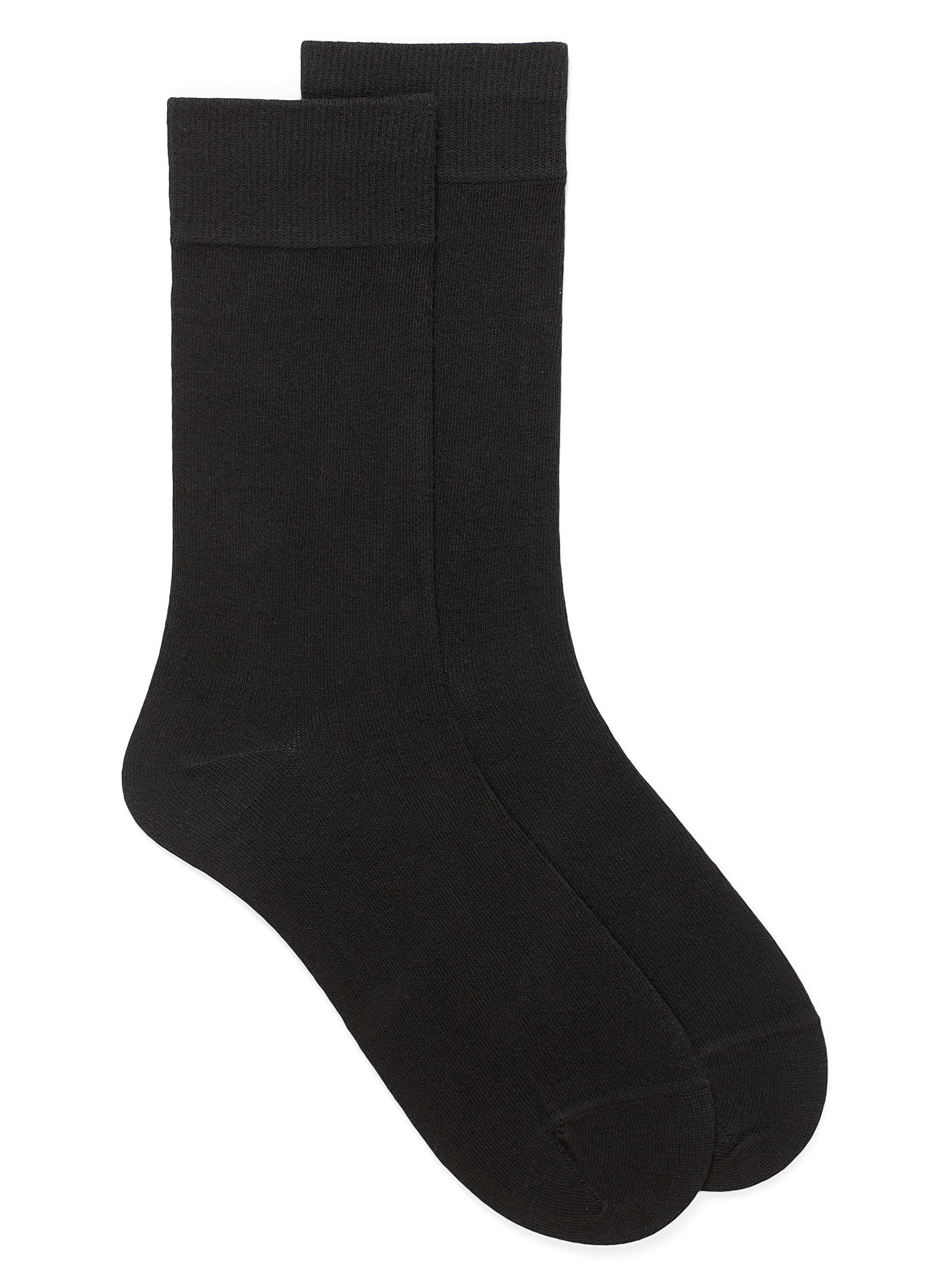 Le 31 Essential Organic Cotton Socks In Black