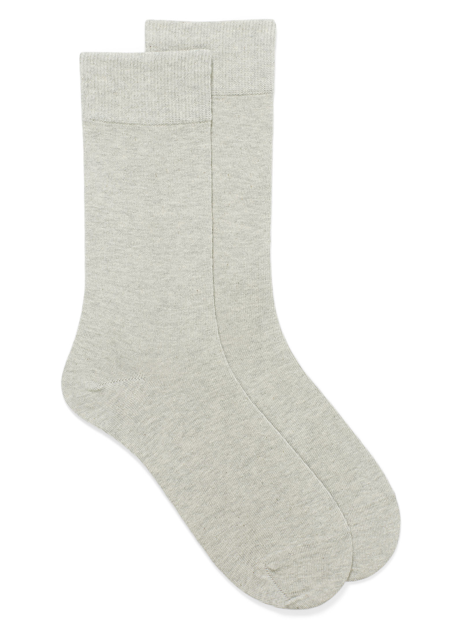 Le 31 Essential Organic Cotton Socks In Grey