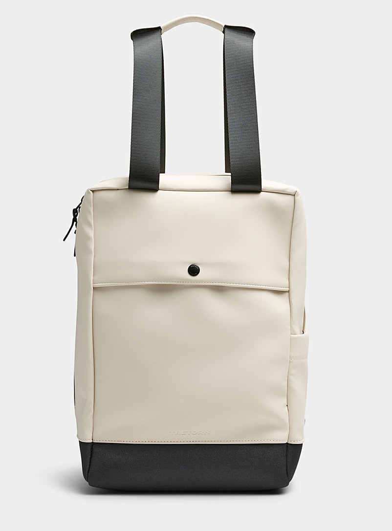 Tretorn Cream beige Wings Flexpack backpack for women