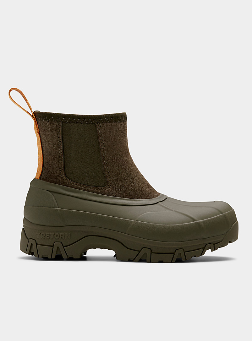 Tretorn Green Ahus Hybrid waterproof ankle boots Women for women