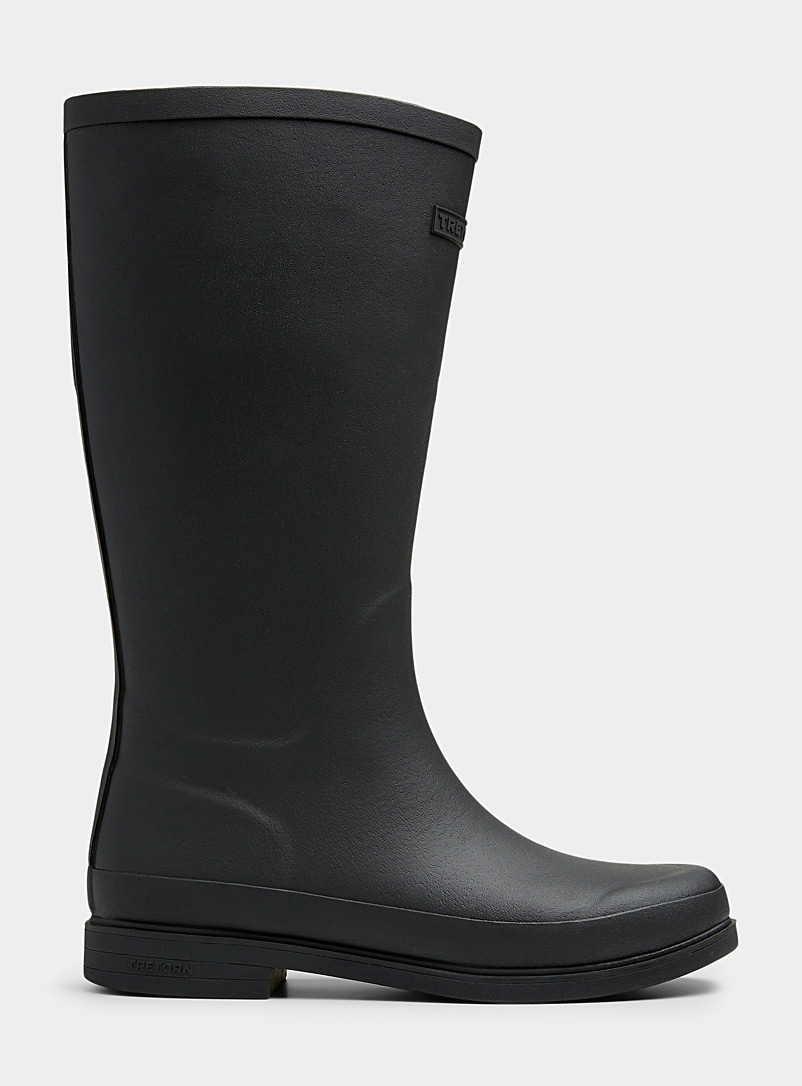 Tretorn Black Eva black high rain boot Women for women