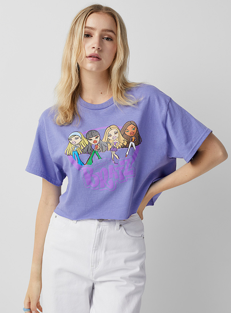 Twik Lilacs Bratz cropped T-shirt for women