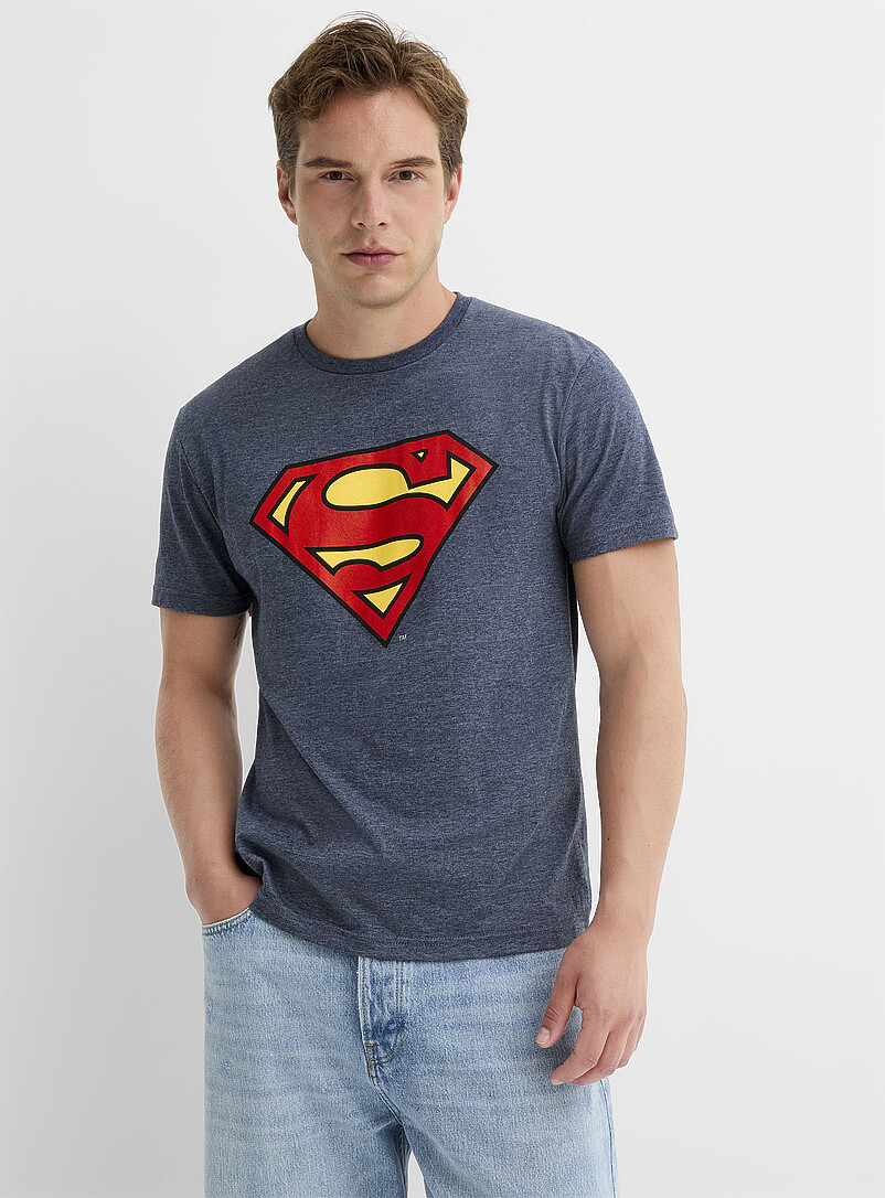 Le 31: Le t-shirt chin&eacute; Superman Bleu pour homme