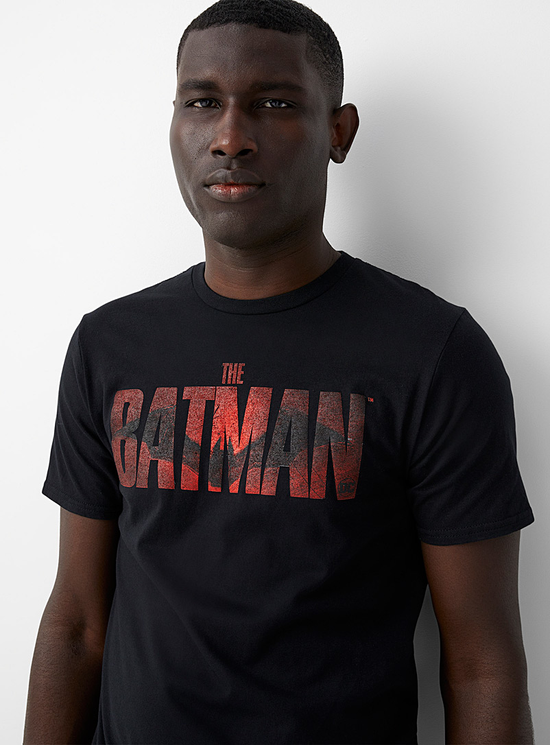 Le 31 Black Batman T-shirt for men