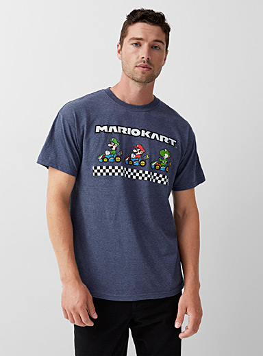Le 31 Marine Blue Mario kart T-shirt for men