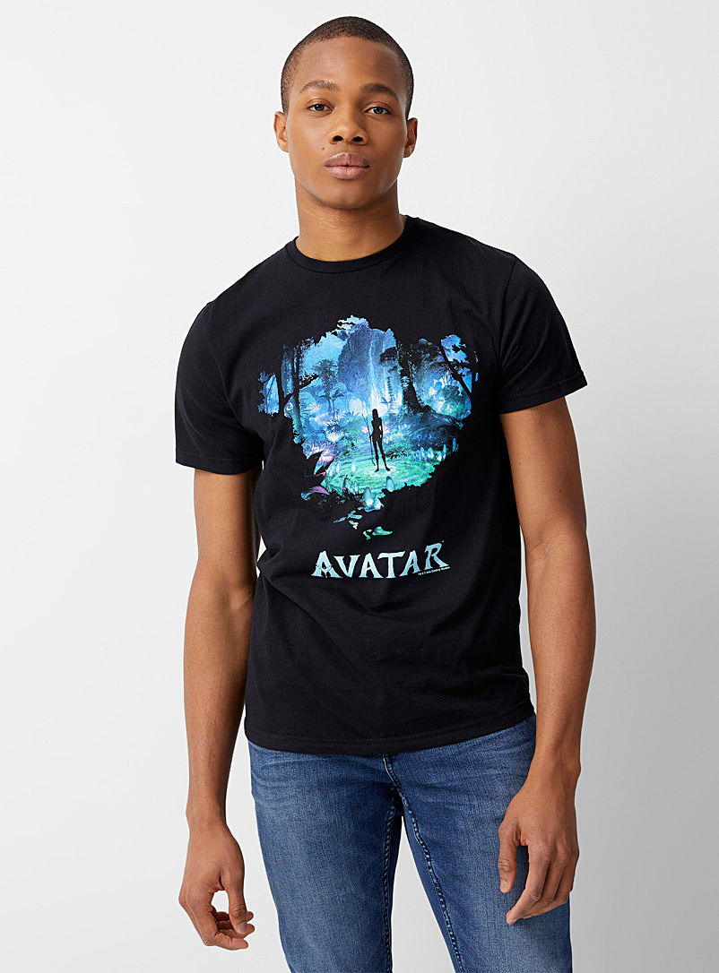 Le 31 Black Avatar T-shirt for men