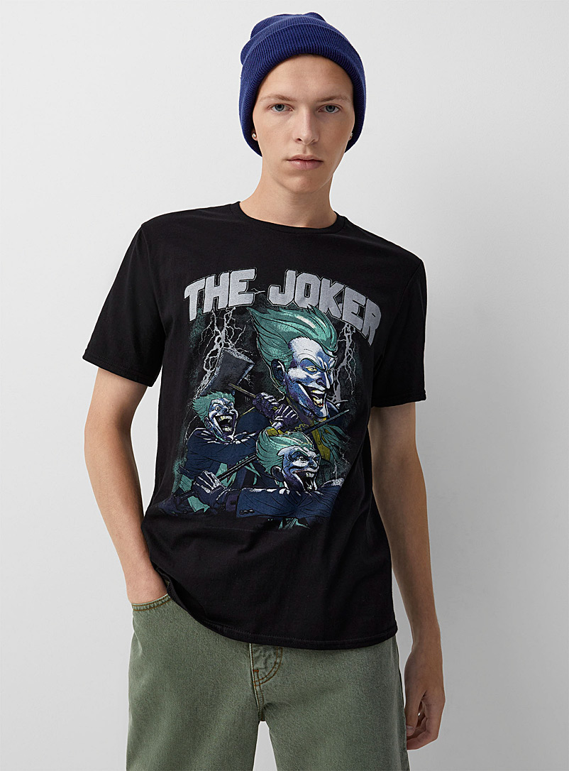Djab: Le t-shirt The Joker Noir pour homme