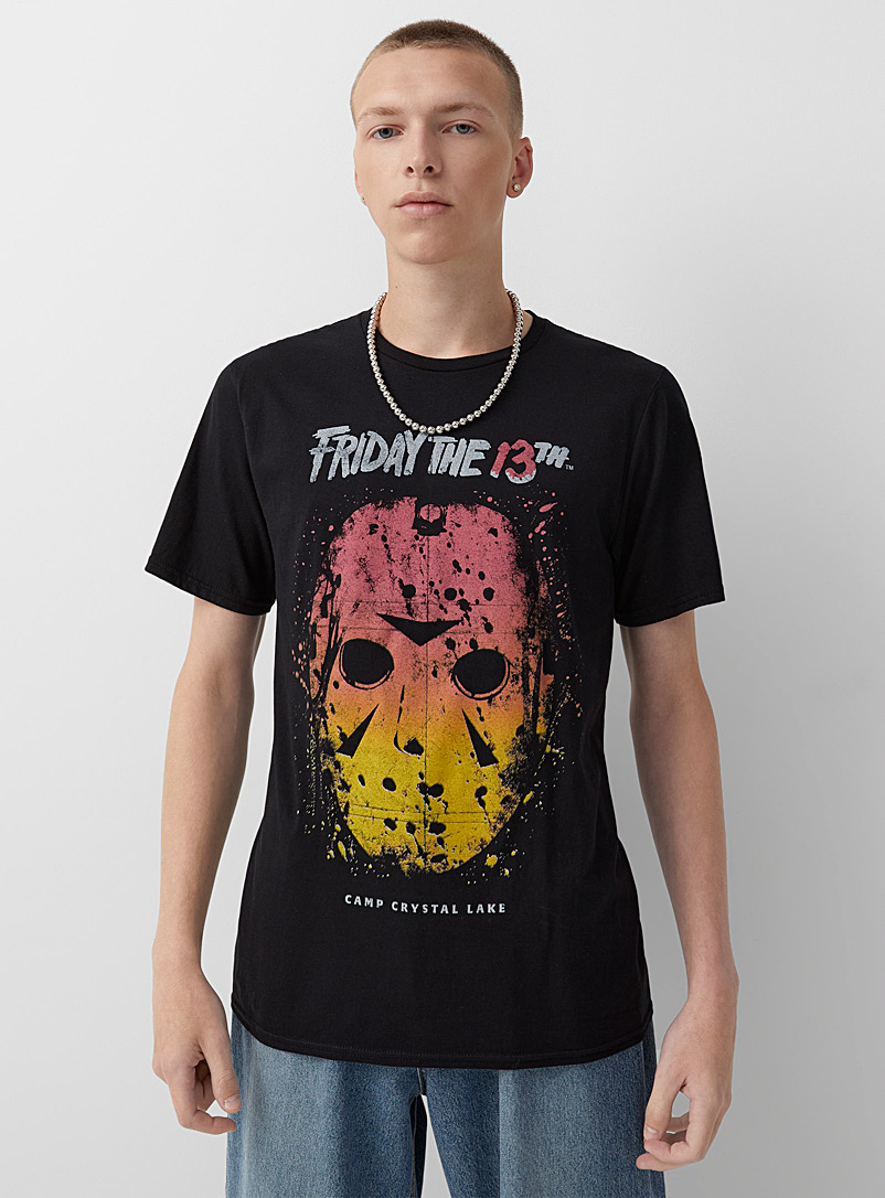 Djab: Le t-shirt Friday The 13th Noir pour homme