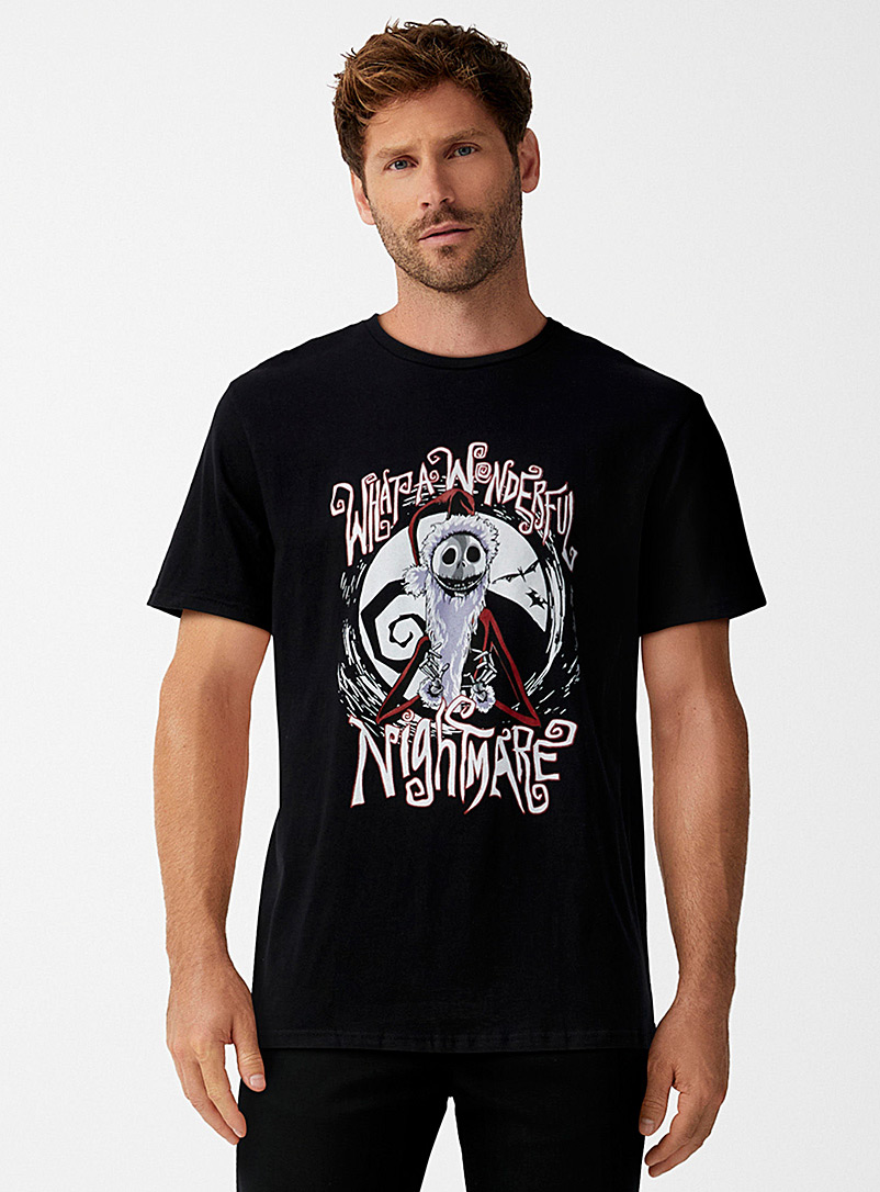 Le 31 Black Jack The Nightmare Before Christmas T-shirt for men