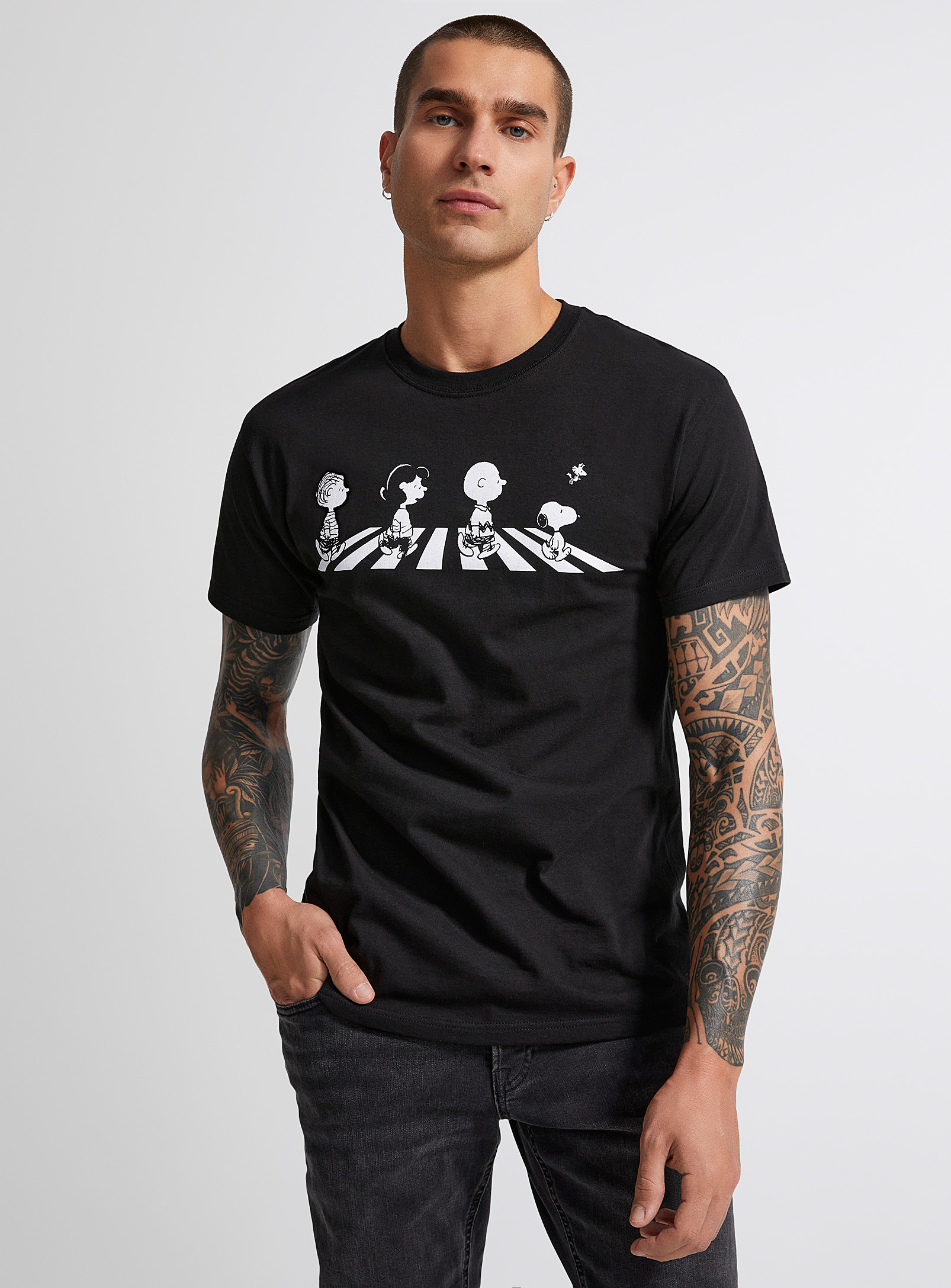 Le 31 Charlie And The Gang T-shirt In Black