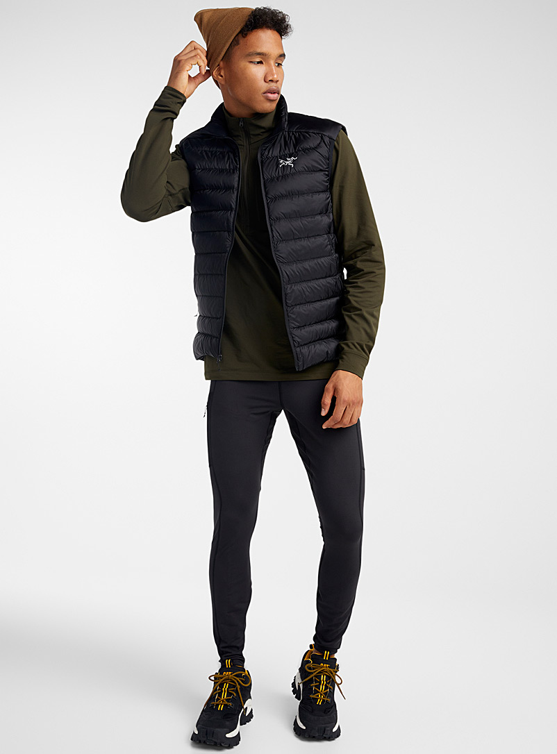Arc'teryx Black Cerium LT quilted vest Regular fit for men