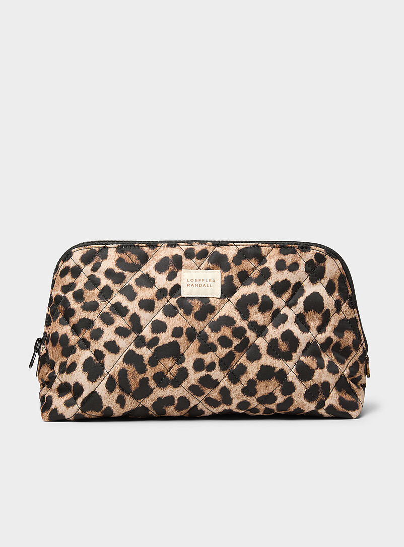 Frances Patterned Quilted Cosmetics Case