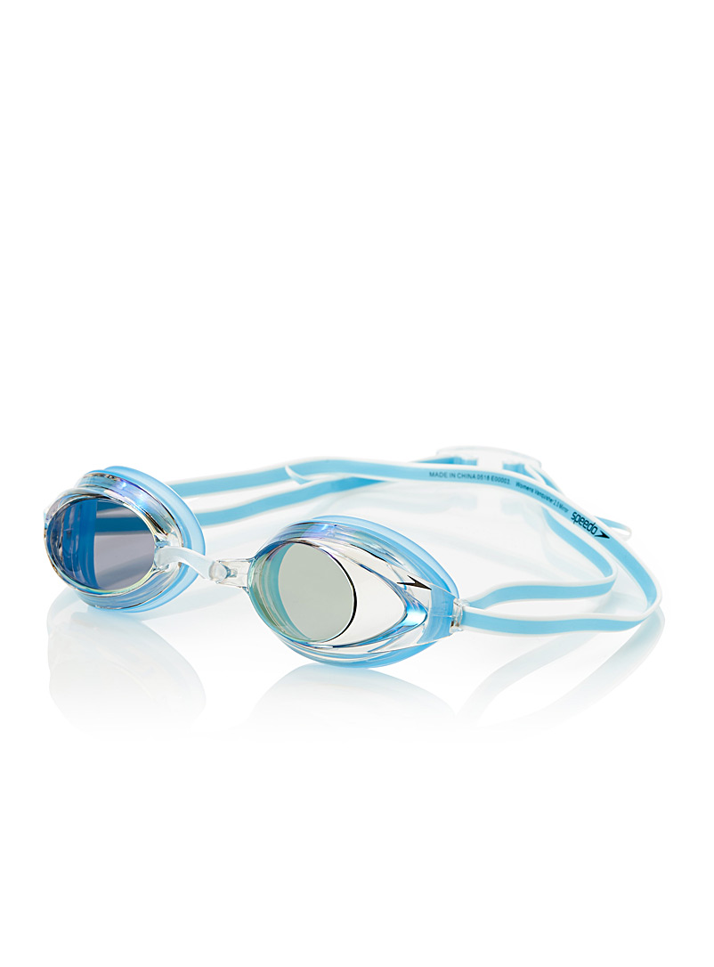 Speedo: La lunette de natation miroir Vanquisher 2.0 pour femme Bleu moyen - Ardoise pour femme