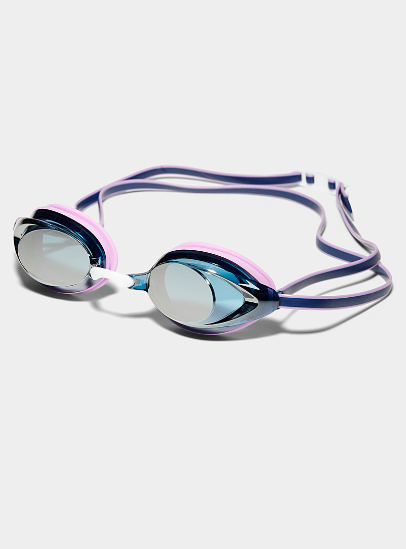 Speedo Lilacs Women's Vanquisher 2.0 mirrored swim goggles for women