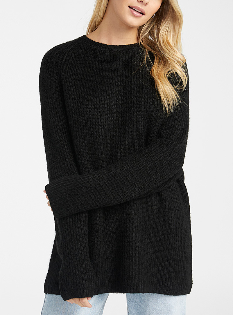 Long loose wool-blend sweater | Twik | Shop Women's Sweaters | Simons