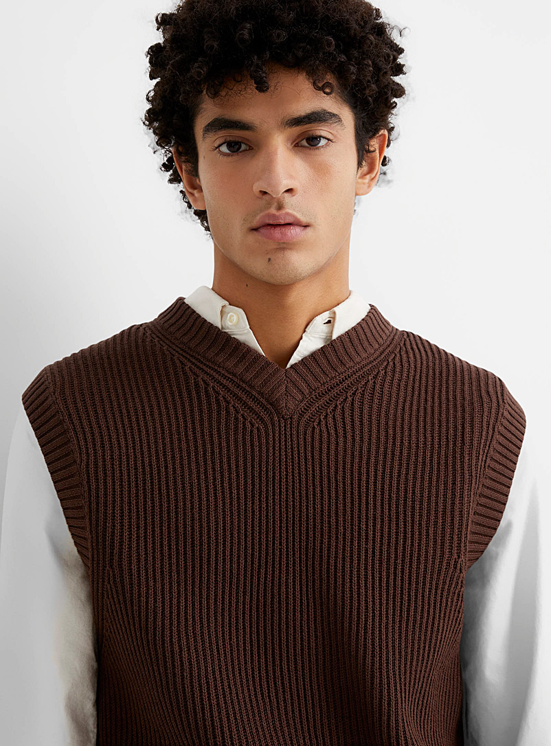 Ribbed vest | Le 31 | Shop Men's V-Neck 