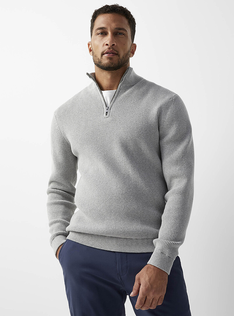 RED BRIDGE Pull En Tricot Pour Homme - Chandail Tricoté Confortable Et Tendance
