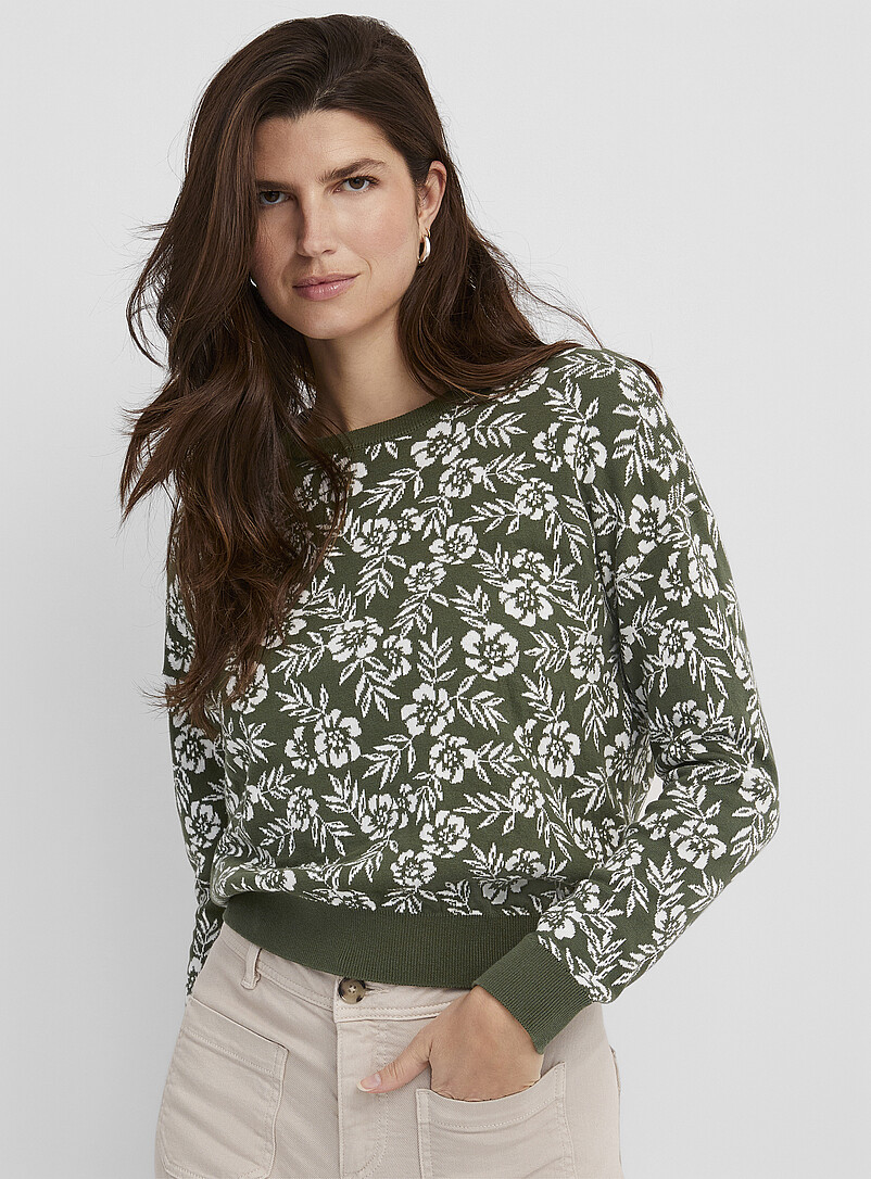 Striped & Patterned Sweaters for Women | Simons Canada