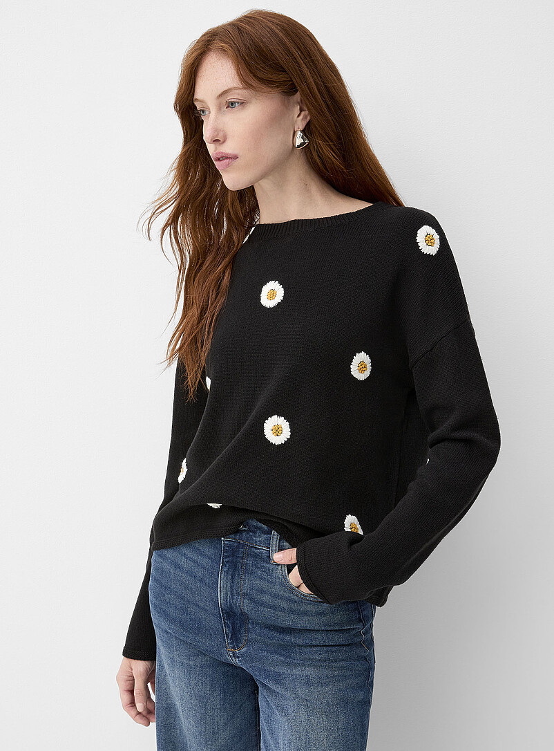 Striped & Patterned Sweaters for Women | Simons Canada