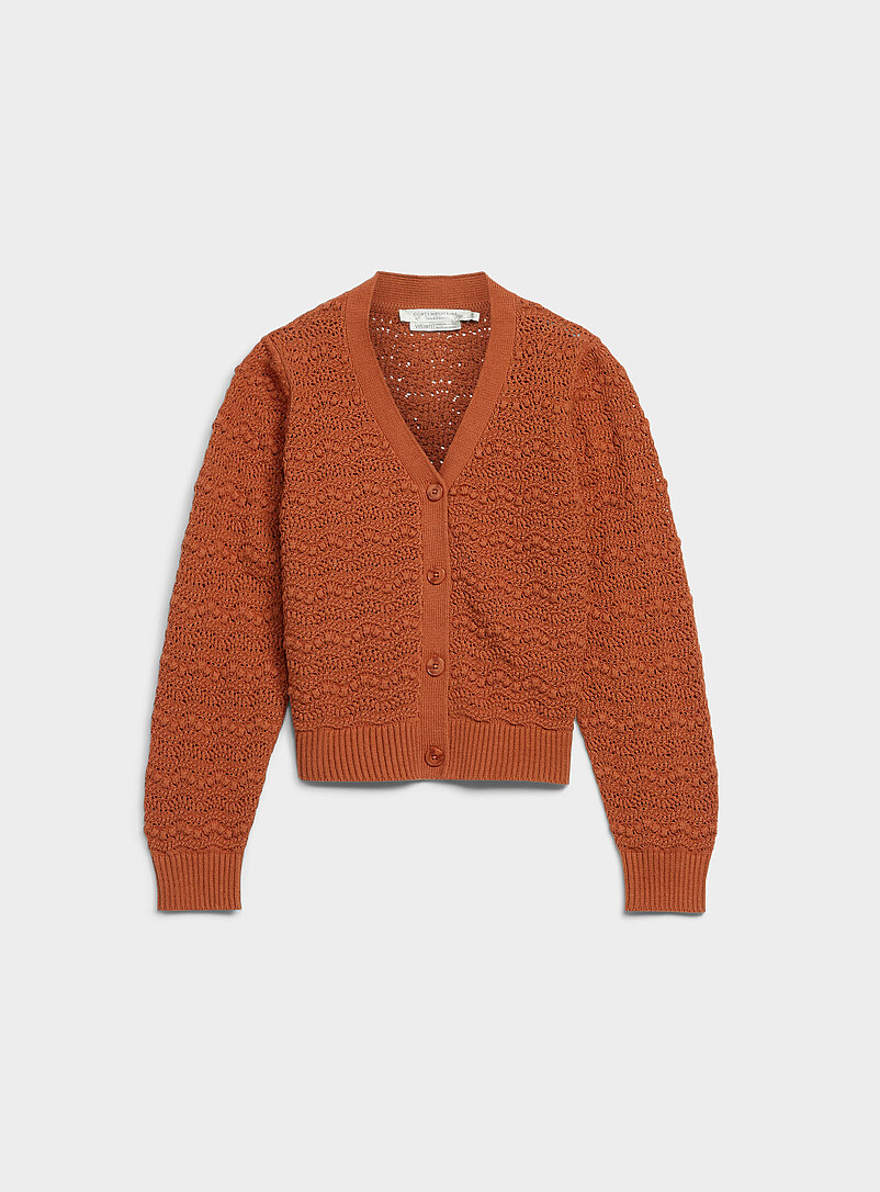 トップス Doublet 25ssCHEERLEADING POMPON CARDIGAN Waves and pompons textured cardigan | Contemporaine | Shop Women's