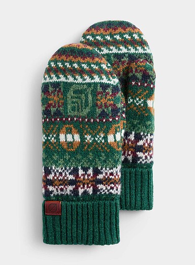 100% retransformed lambswool mittens <b>Our History, Our Heritage Collection</b>