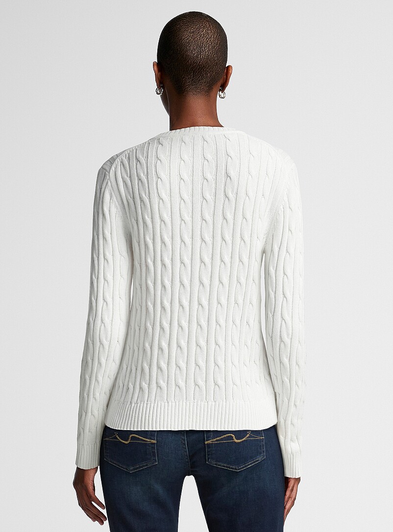 Reprocessed cotton cables sweater product image 2