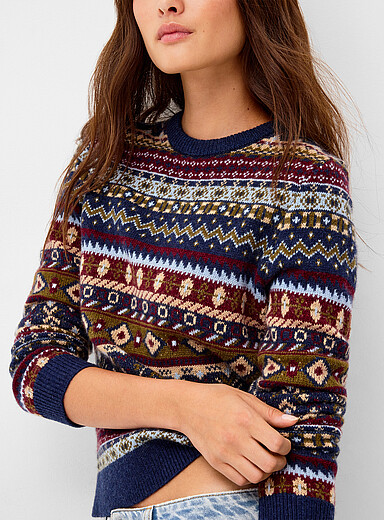 Le chandail Fair Isle sauvage