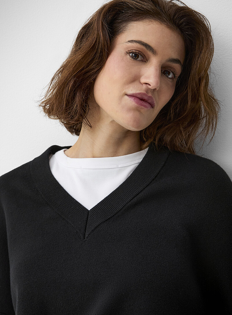 Loose pure cotton sweater product image 2