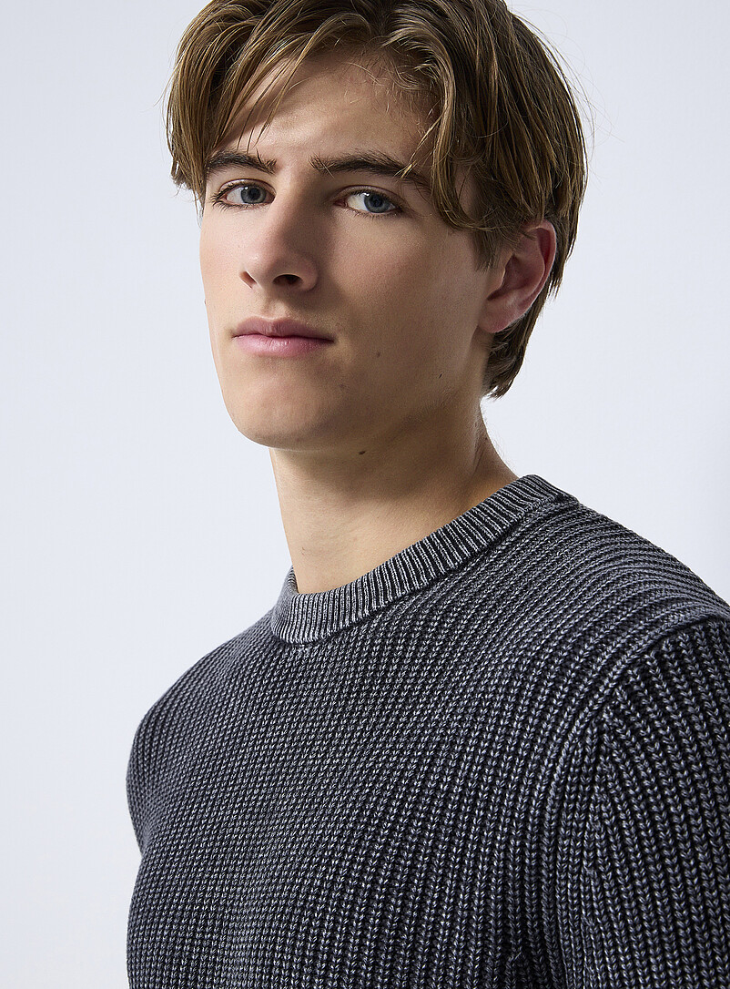 Muted ribbed sweater product image 2