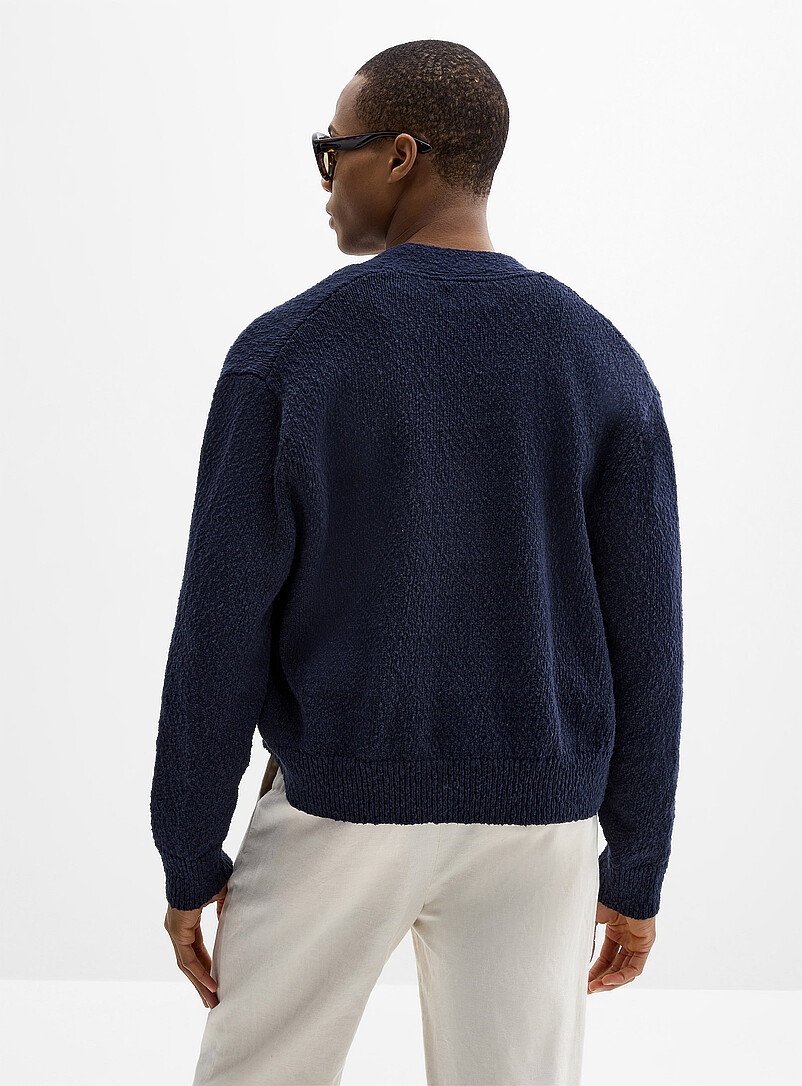 Textured knit cardigan product image 2