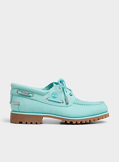 Jacquemus x Timberland Teal Timberland x Jacquemus boat shoe Men for men