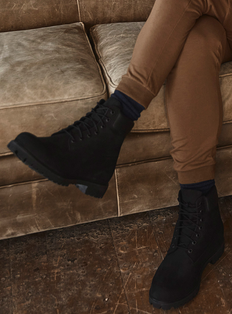 Timberland Black Premium 6-inch waterproof boots Men for men