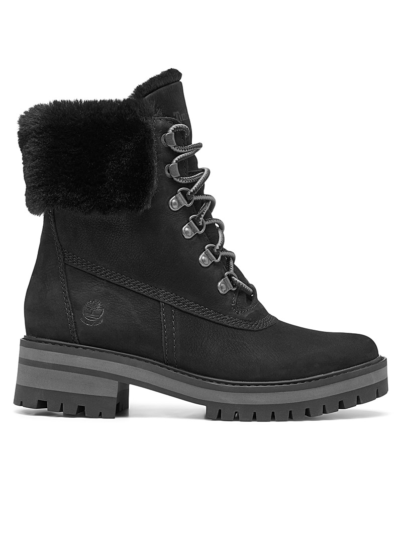 Timberland Black Courmayeur Valley lace-up winter boots Women for women
