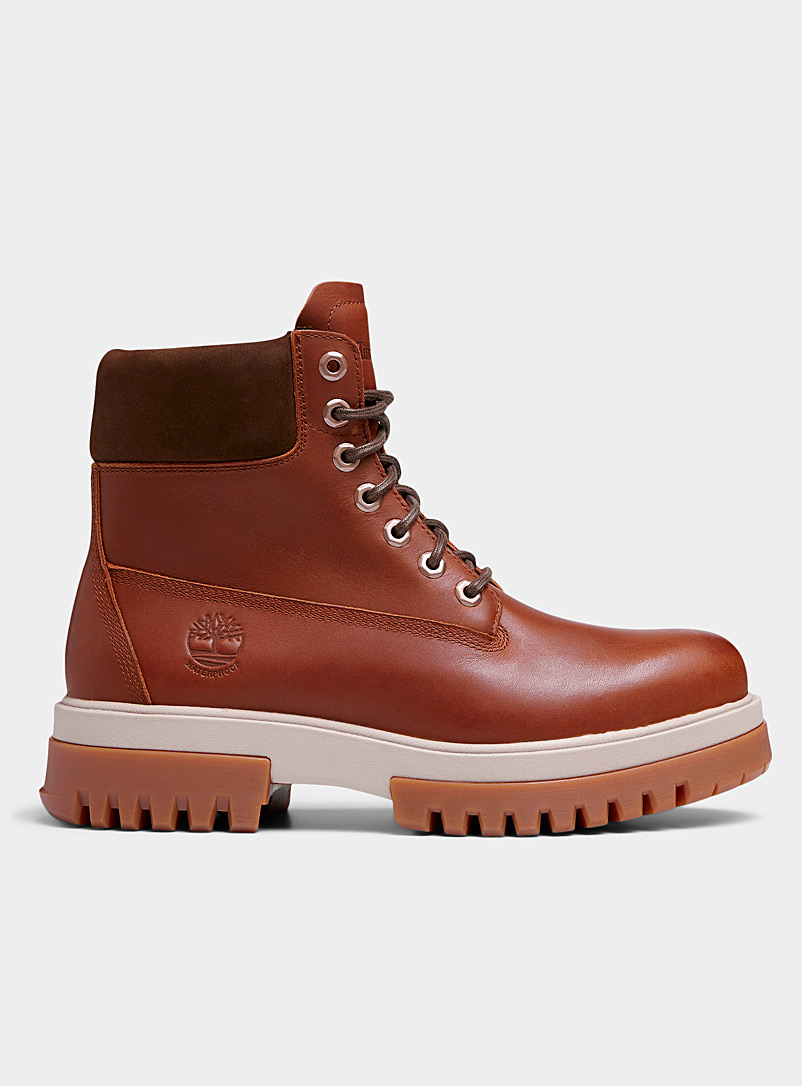 Timberland Brown Arbor Road laced boots Men for men