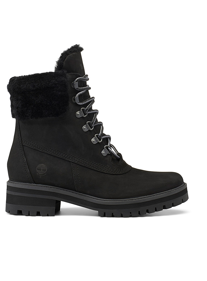 Courmayeur Valley lace-up winter boots 