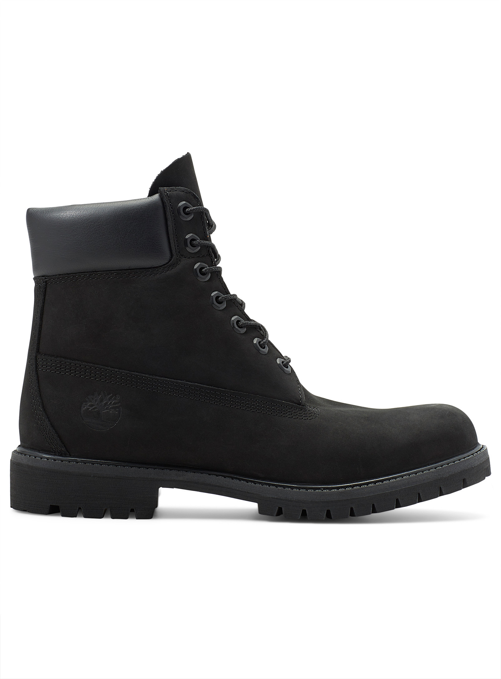 Shop Timberland Premium 6-inch Waterproof Boots Men In Black