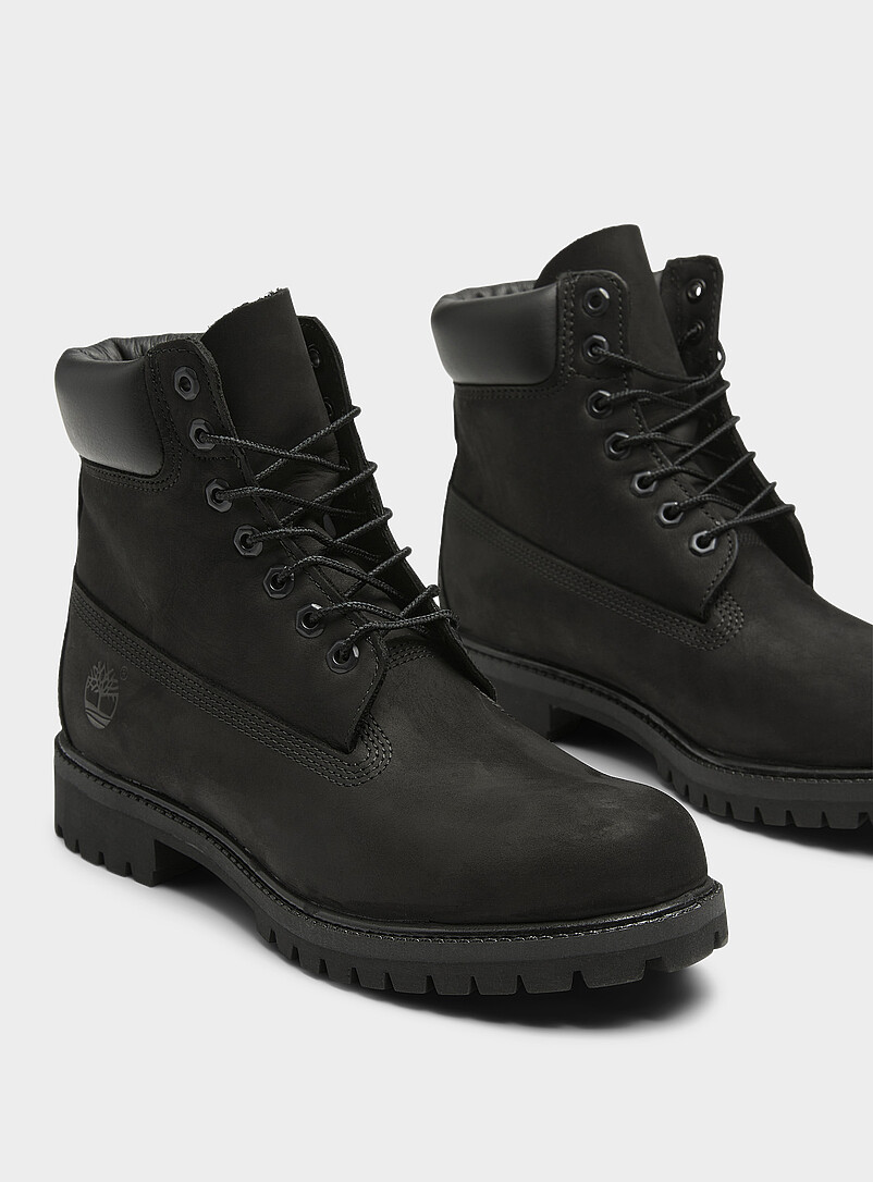 Black Premium 6-inch waterproof boots Men product image (primary)