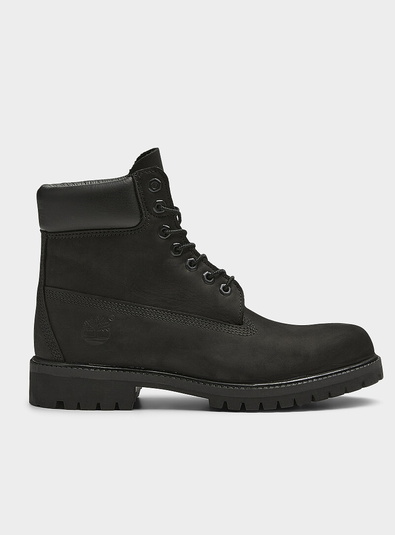 Black Premium 6-inch waterproof boots Men product image 3