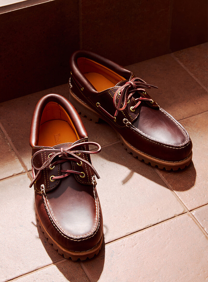 3-Eye Lug Boat Shoes Available Exclusively At Simons In Canada Men