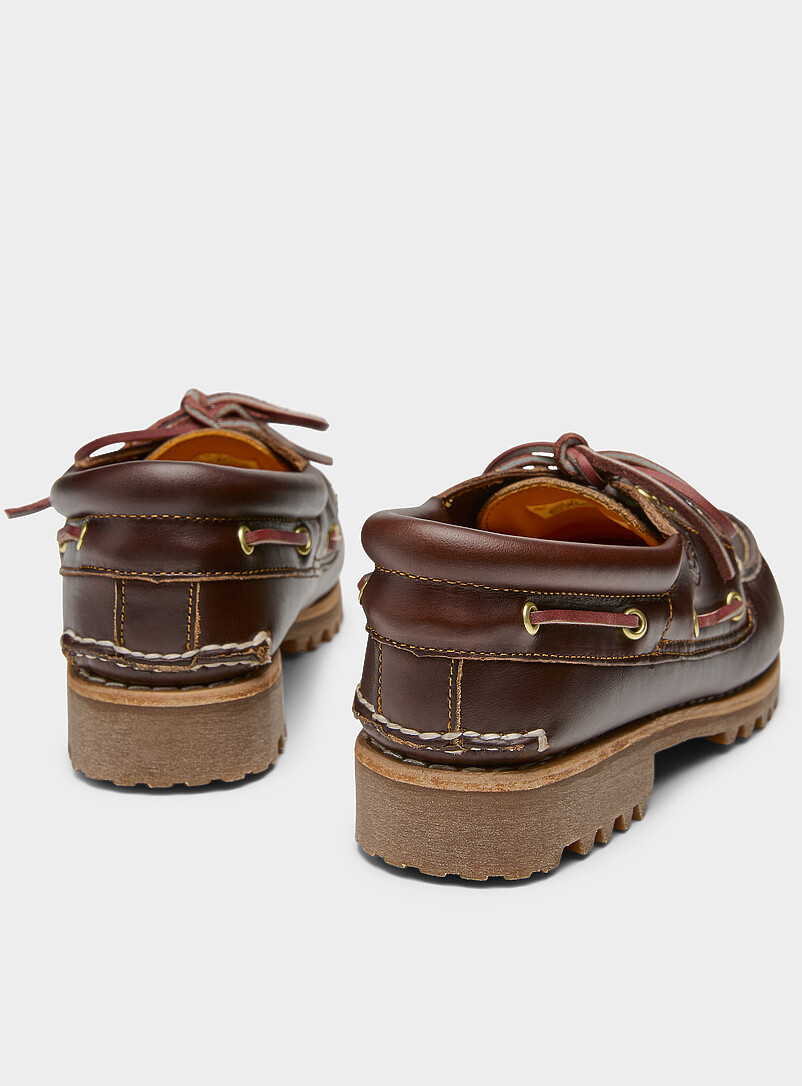 3-eye lug boat shoes Available exclusively at Simons in Canada Men product image 2