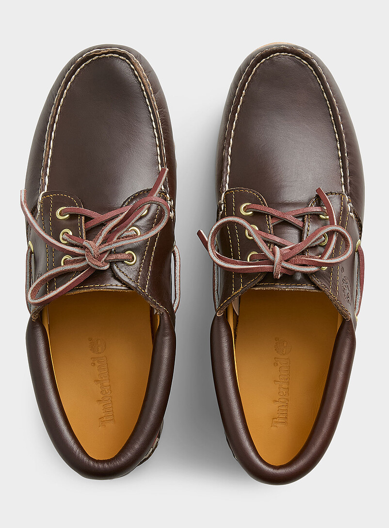 3-eye lug boat shoes Available exclusively at Simons in Canada Men product image 3