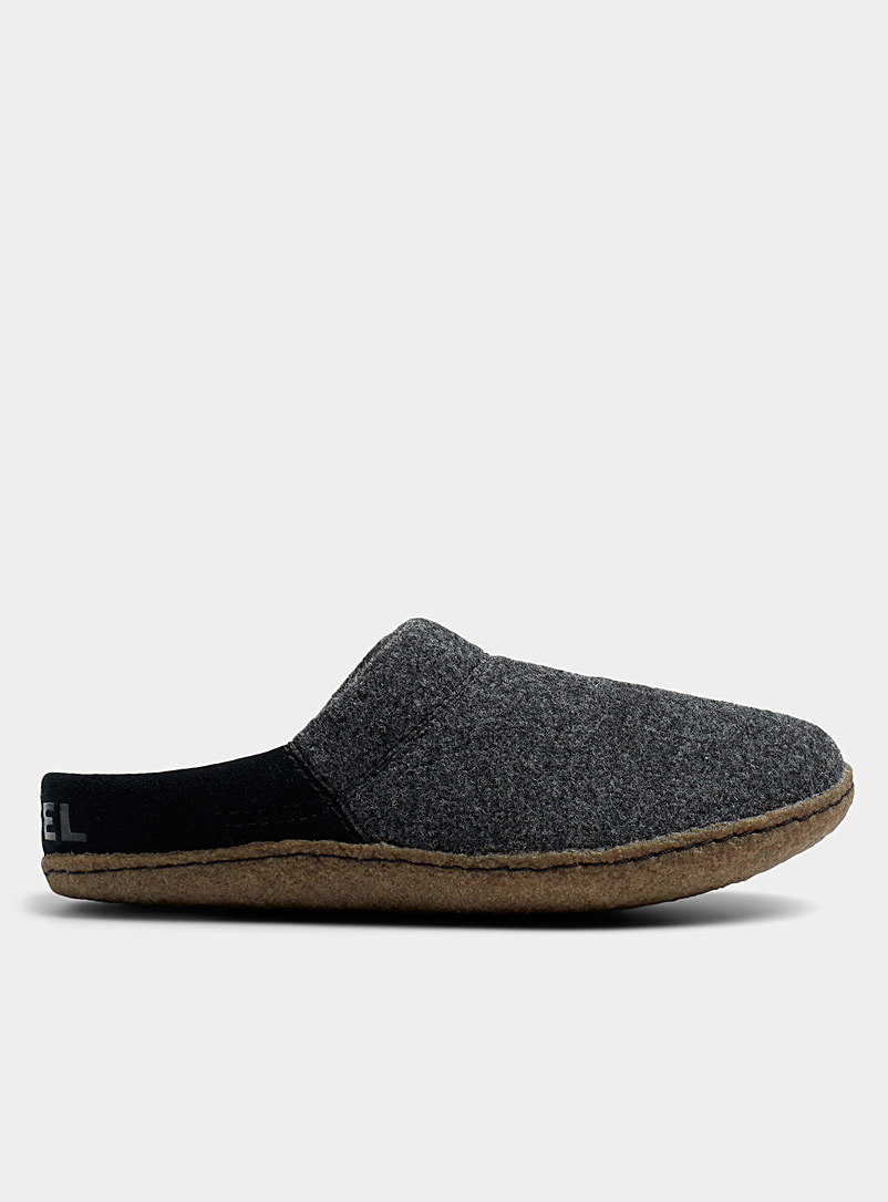 Sorel Charcoal  Nakiska Scuff mule slippers for women
