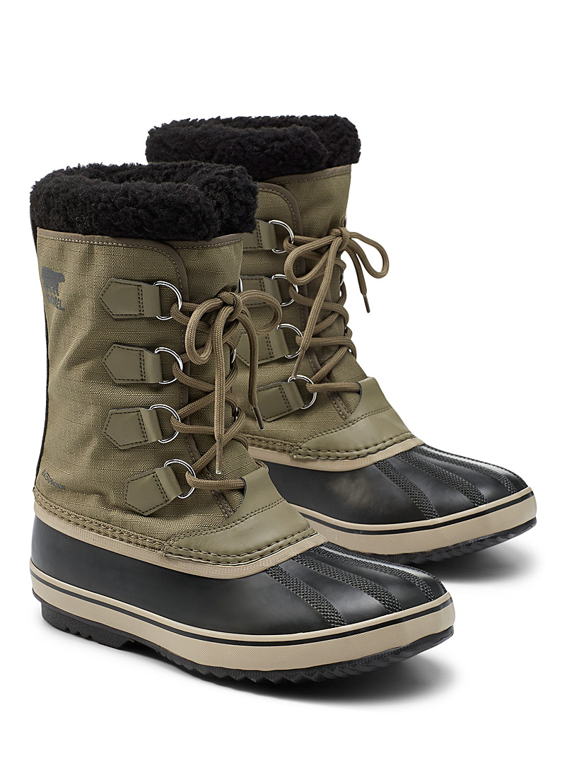 Sorel Mossy Green 1964 Pac™ nylon winter boots Men for men
