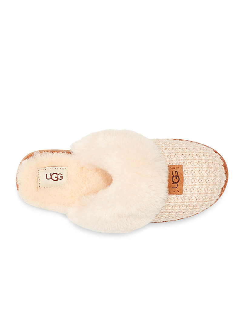 UGG Ivory White Cozy slippers for women