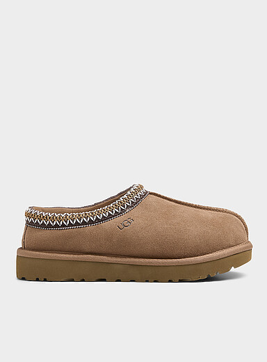 Tasman II chestnut mule slippers Women