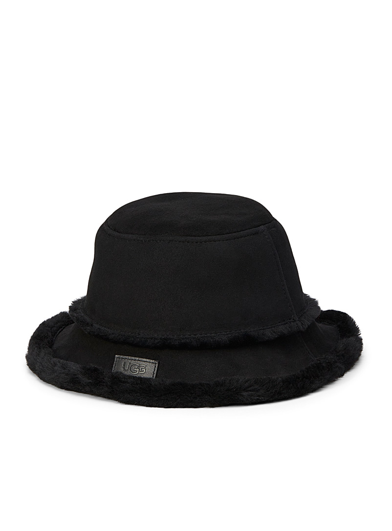 Genuine suede and wool bucket hat | UGG 