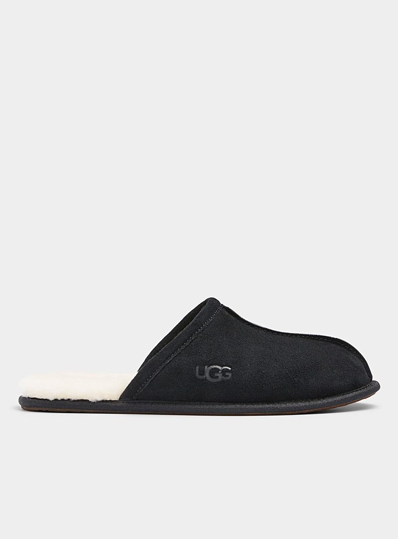 UGG Black Scuff mule slippers Men for men
