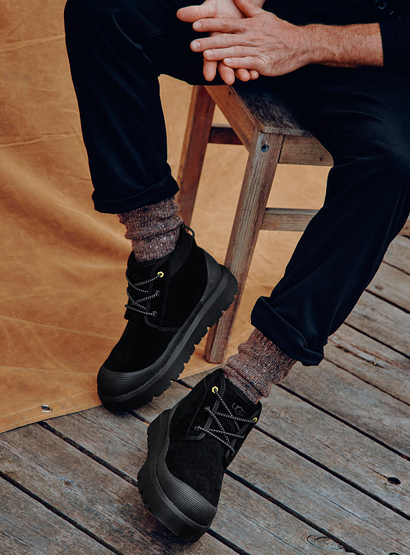 UGG Black Neumel Weather Hybrid chukka boots Men for men