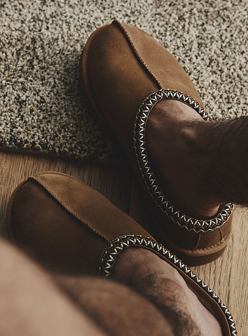 UGG Light Brown Tasman mule slippers Men for men
