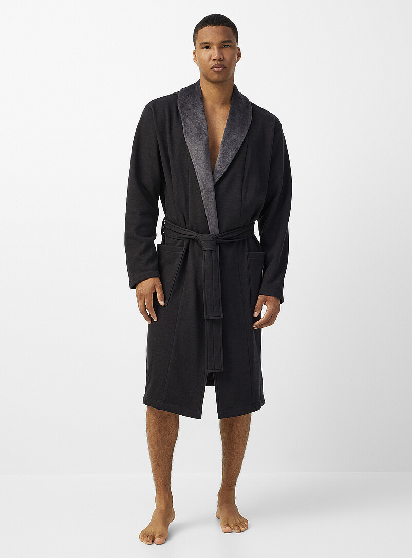 Revise RE-401 Peignoir Court Pour Homme - Robe De Chambre Revise RE-401 Peignoir Court Pour Homme - Robe De Chambre